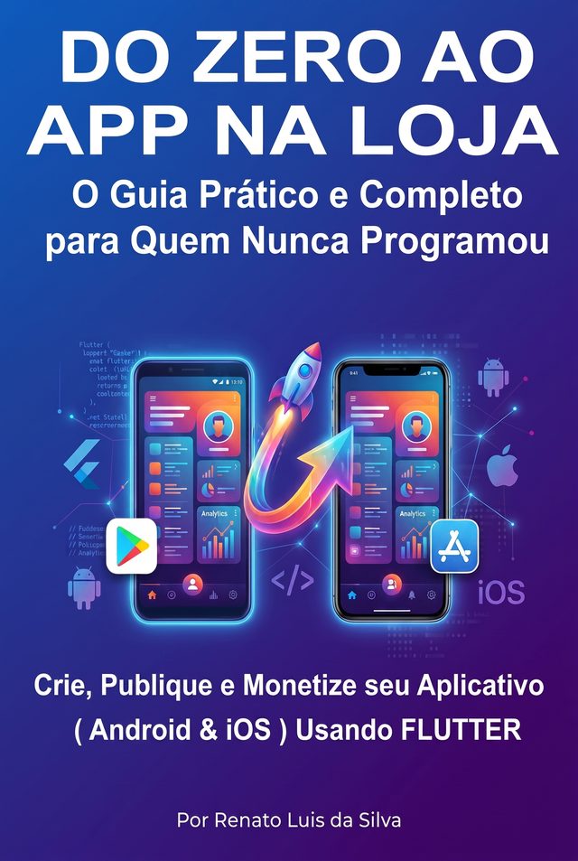 Capa do livro Do Zero ao App na Loja, de Renato Luis da Silva