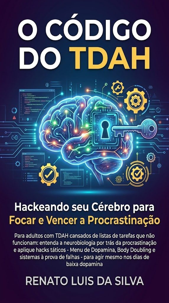 Capa do livro O Código do TDAH, de Renato Luis da Silva