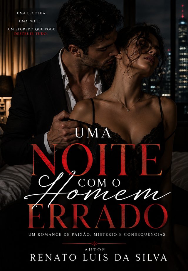 Capa do livro Uma Noite com o Homem Errado, de Renato Luis da Silva